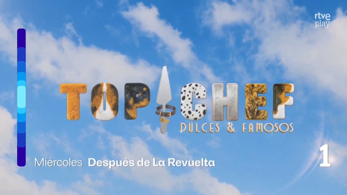 La visita más tierna a 'Top Chef: Dulces 🍰 y Famosos'... La de los perretes 🐶 de 'Dog House' (muy pronto estreno de la segunda temporada del programa presentado por Chenoa). #TopChefRTVE 🍒, el miércoles, 1 de abril, después de 'La Revuelta' en La 1.