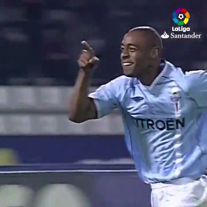📹 | Hoy se cumplen 2️⃣4️⃣ años de este 'doblete' ⚽ de Vágner Rogério 🇧🇷 con el Celta en #LaLiga. ✍🏽 Fue en la jornada 32 de #LaLiga (01/02) donde el RC Celta de Vigo venció (3-1) al Deportivo Alavés.