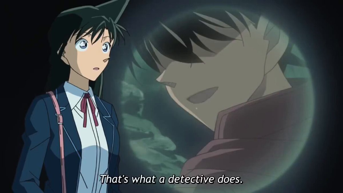 Ran wondering if Shinichi already had feelings for her few months ago when in fact, he's been in love with her since the first day they met 🥹