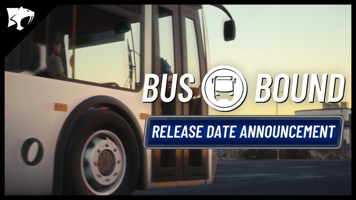 🚍🔊 Next stop: launch! Bus Bound is set to arrive on April 30, 2026, for Steam, Epic Games Store, PlayStation 5, and Xbox Series. ⏱️🚏 Pick your itinerary and pre-order any edition to get the Horizon Hydrogen 40ft Gen 2 bus and a modern skin pack: 🗓✅
