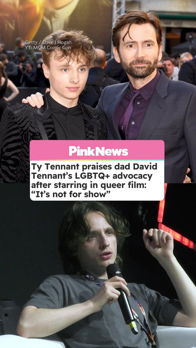Ty Tennant has praised his father, actor David Tennant, for his ongoing LGBTQ+ allyship, telling Attitude that “it’s not for show, it’s a clear translation of his character.” His comments come after starring in new queer short film ‘Every Time I See a Yellow Car’, which recently premiered at BFI Flare.