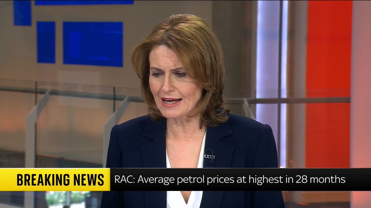 BREAKING: The RAC says average petrol prices have now reached £1.52 a litre, the highest in 28 months, while diesel has surpassed £1.80. Sky's JayneSeckerSky reports. 📺 Sky 501, Virgin 602, Freeview 233 and YouTube