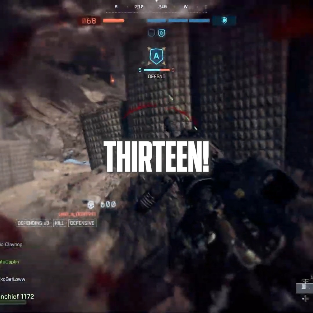 Dude's back must hurt from carrying the team ๐ฏ #Battlefield6