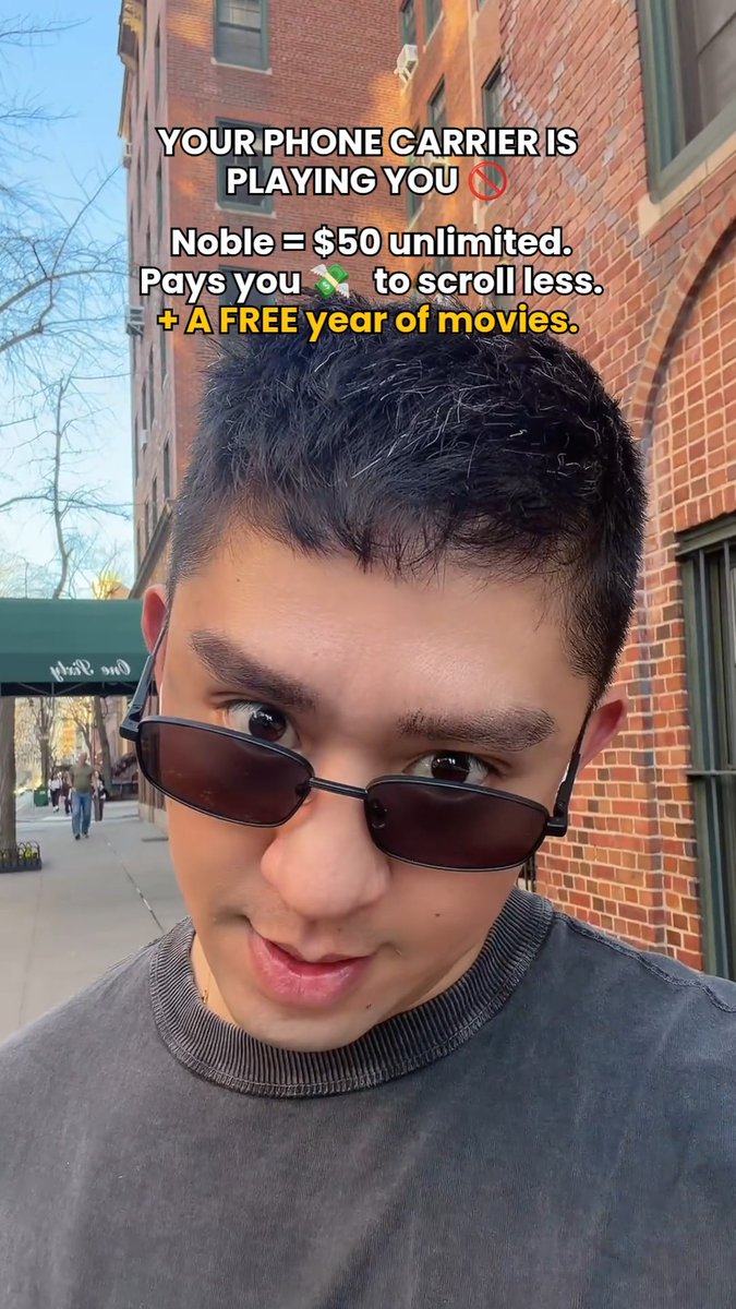 Don't get played, get paid!!! Switch to Noble Mobile 👉 Get a FREE year of MoviePass! Stop overpaying for your phone plan. With Noble Mobile, for $50 a month, you get: unlimited data, cash back, and a year of movies!!! Finally, a phone plan that works FOR you. Head to or click the link in bio!