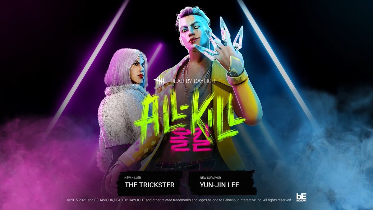 ㊗️今日は 『All-Kill』チャプター登場5周年！ ㊗️ 今日3月31日は、トリックスターとリー・ユンジンが霧の中に登場した記念日です！🎉 今日はトリックスター、ユンジン、あるいは『All-Kill: Comeback』で登場したクォン・テヨンやミナで儀式に行ってみませんか？🎤 #AllKillComeback