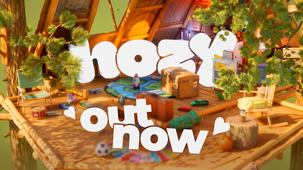 Hozy is OUT NOW 🎉✨ Time to sit down, relax, and play your new favourite cozy game 💛 Clean, restore and decorate at your own pace on PC and Mac: