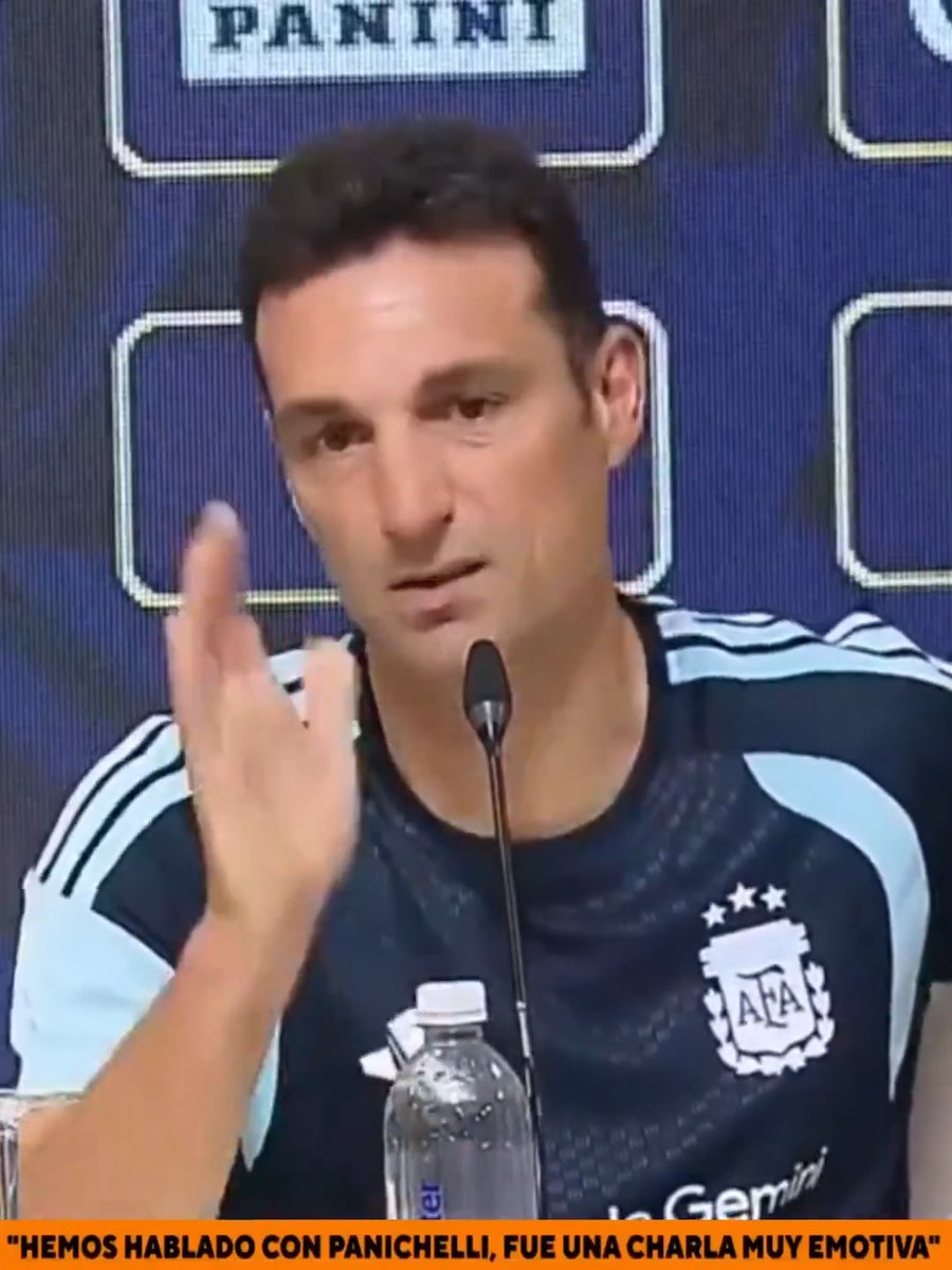 "Lionel Scaloni": Por sus declaraciones en conferencia de prensa