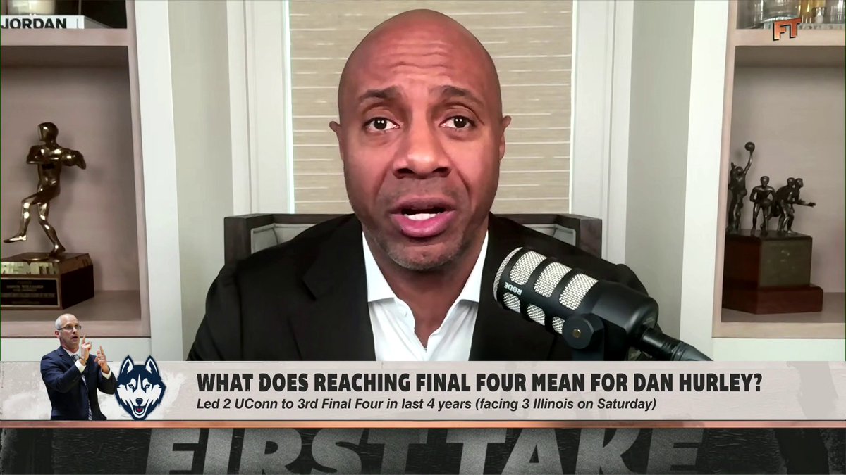 .Jay Williams on what Dan Hurley has accomplished the last few seasons 🙌 "I think he's really putting a chokehold on being the greatest coach in the game of college basketball right now."