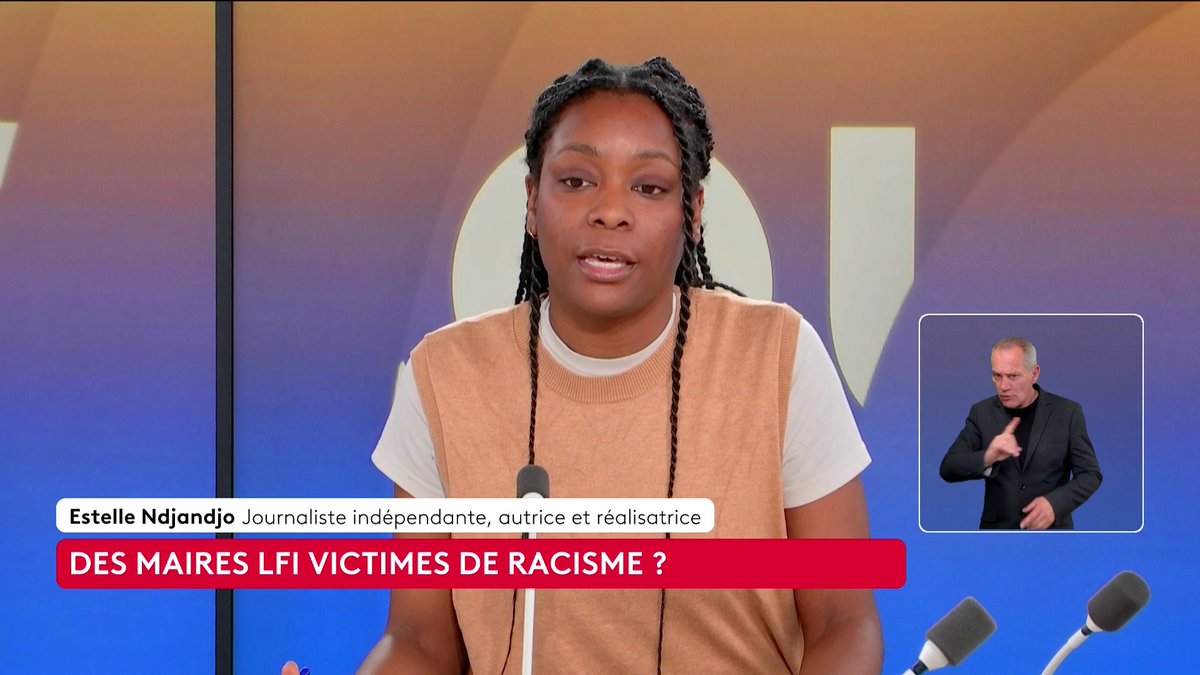 🔴 🗣️ "Les corps noirs, les corps racisés sont des corps politiques qu'on le veuille ou pas", estime la journaliste indépendante Estelle Ndjandjo. Bally Bagayoko a porté plainte après des propos racistes à son encontre. Gilles Bornstein #CestTouteLaQuestion #Canal16