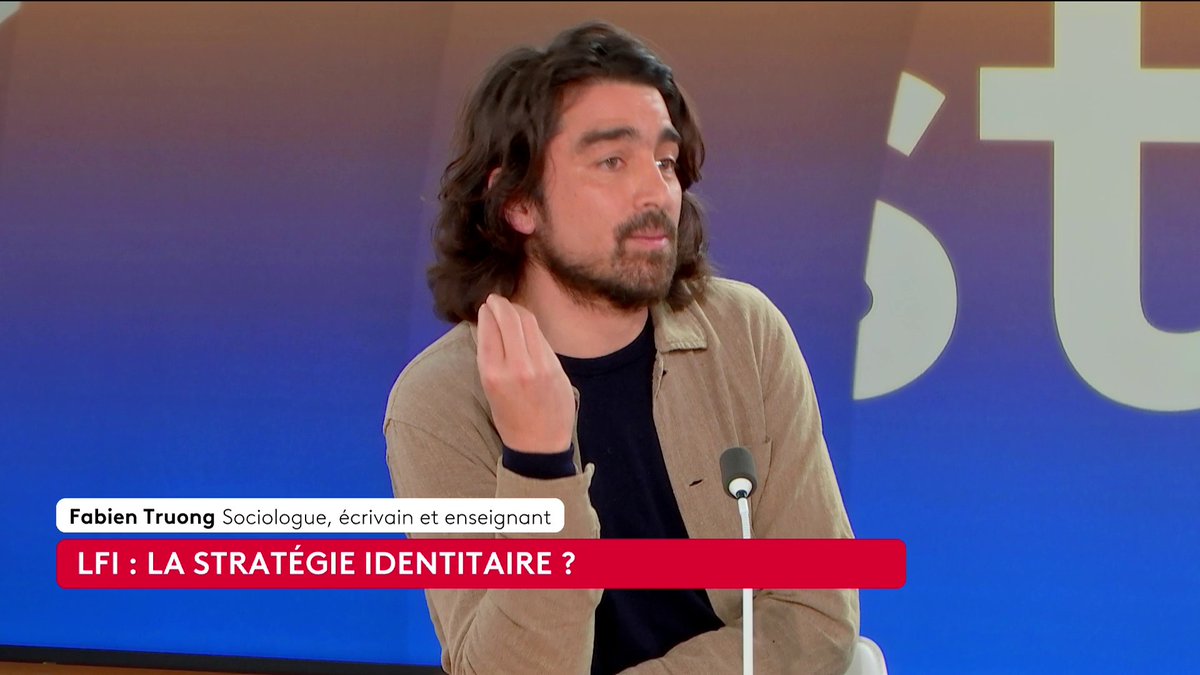 🔴 🗣️ "Quand vous regardez le programme de ces maires racisés qui ont été élus, [...] le seul élément où la question de la couleur de peau apparaît dans les programmes, c'est la question du rapport à la police", indique le sociologue Fabien Truong. #CestTouteLaQuestion #Canal16