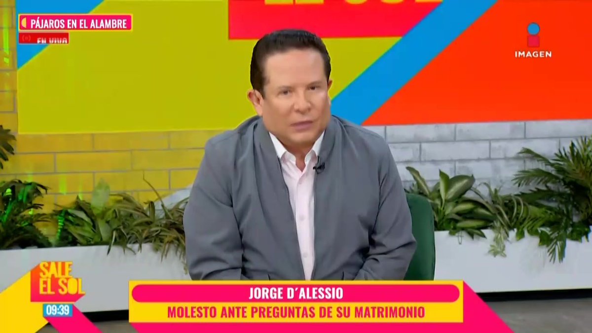 Jorge D'Alessio EXPLOTA contra la PRENSA tras RUMORES de separación con su esposa, Marichelo ¿Qué opinas sobre lo que dijo? #SaleElSol🌞: #SaleElSolTV