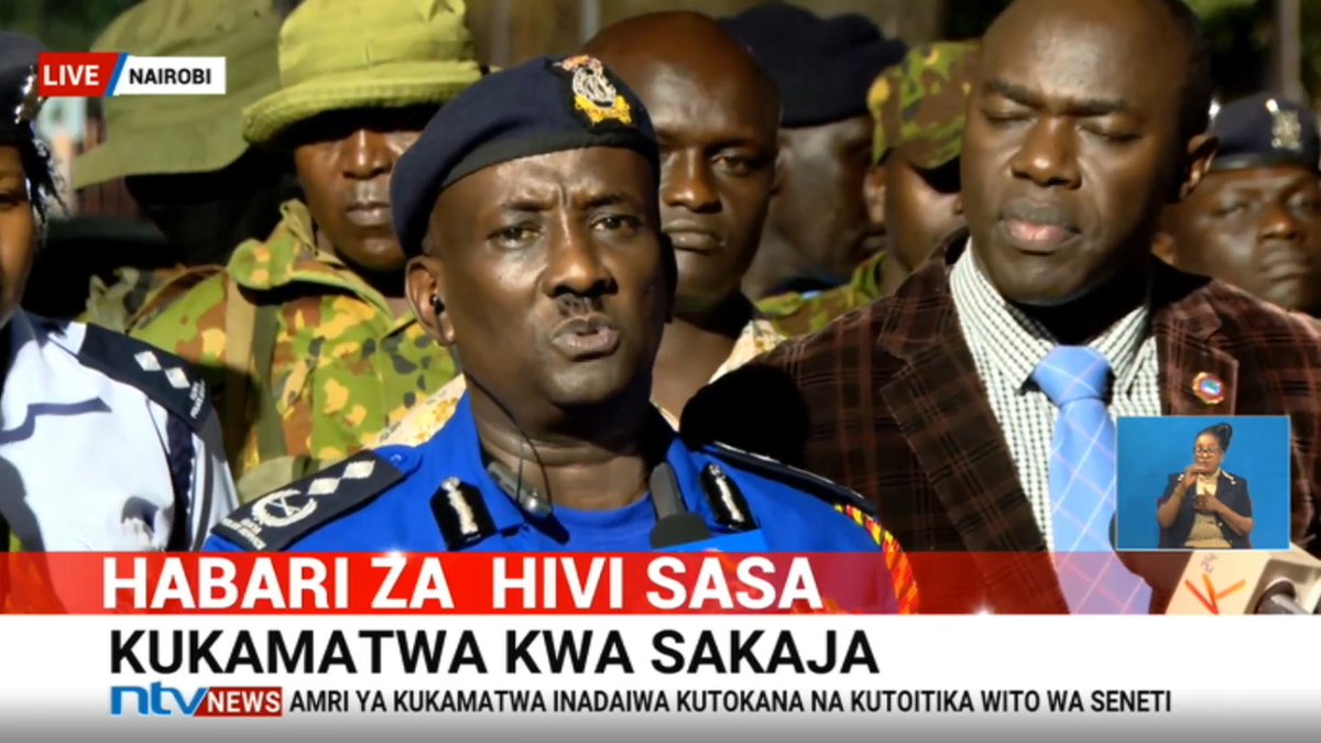 Maafisa wa polisi wamsaka Gavana wa Nairobi Johnson Sakaja kwa kukosa kuhudhuria vikao vya Seneti. #NTVJioni Ibrahim Karanja.