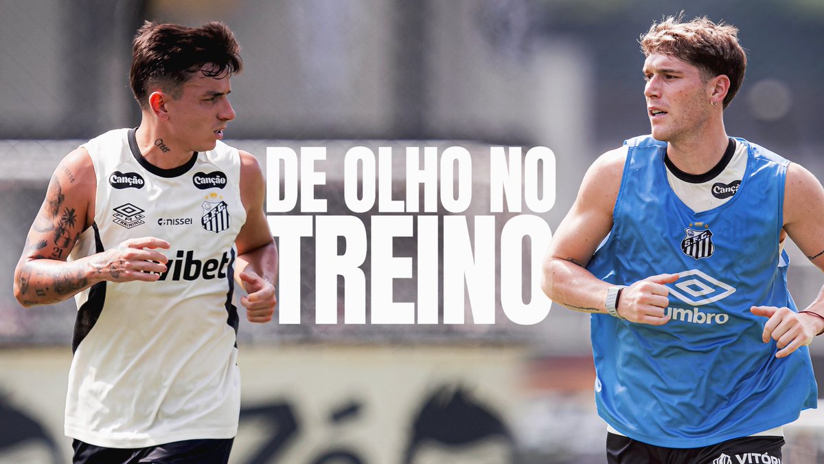 Iniciando a semana no CT Rei Pelé! ⚪⚫