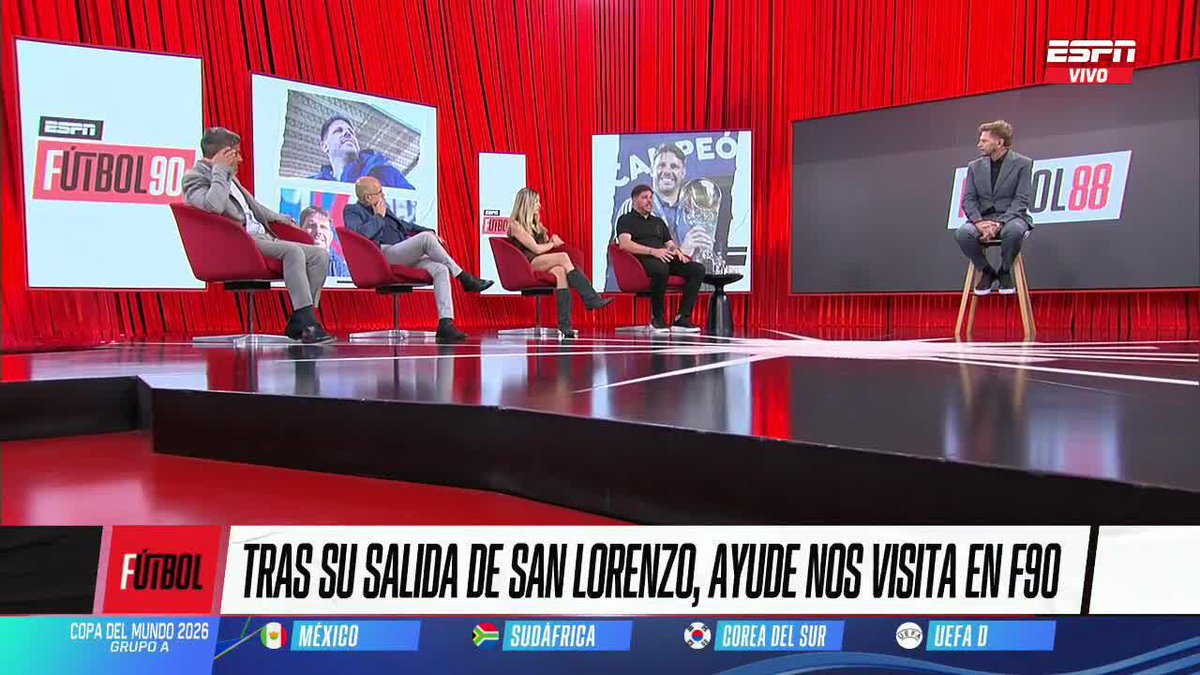 “ME SORPRENDIÓ MI SALIDA DE #SanLorenzo”. 🗣️ Damián Ayude en SportsCenter