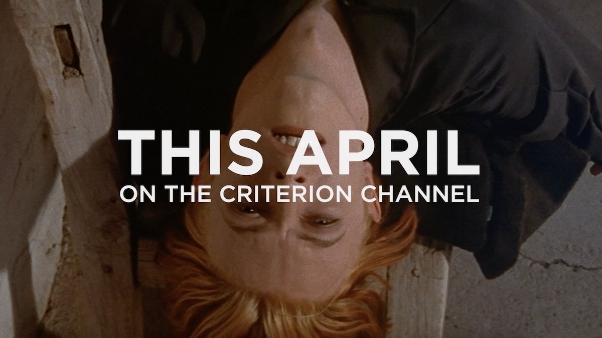 📺 ❤️ COMING TO THE CRITERION CHANNEL IN APRIL 📺 ❤️ Next month on Criterion Channel: a collection of corporate thrillers, a survey of an emerging generation of trans auteurs, a new installment of Adventures in Moviegoing with Mary Bronstein, and so much more.