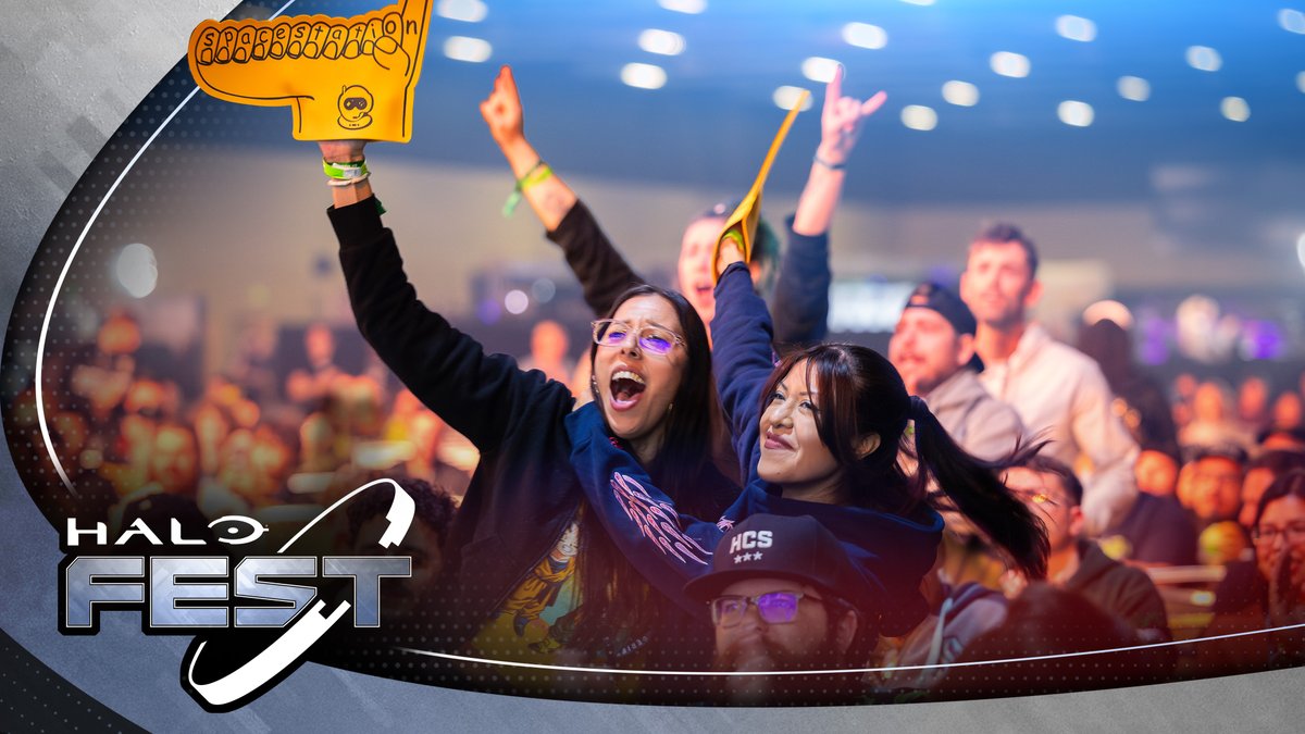 This month we're diving into Esports at #HaloFest 🏆 $150K HCS Invitational 💰 $50K Open Tournaments 25 Years of Halo - One epic weekend!