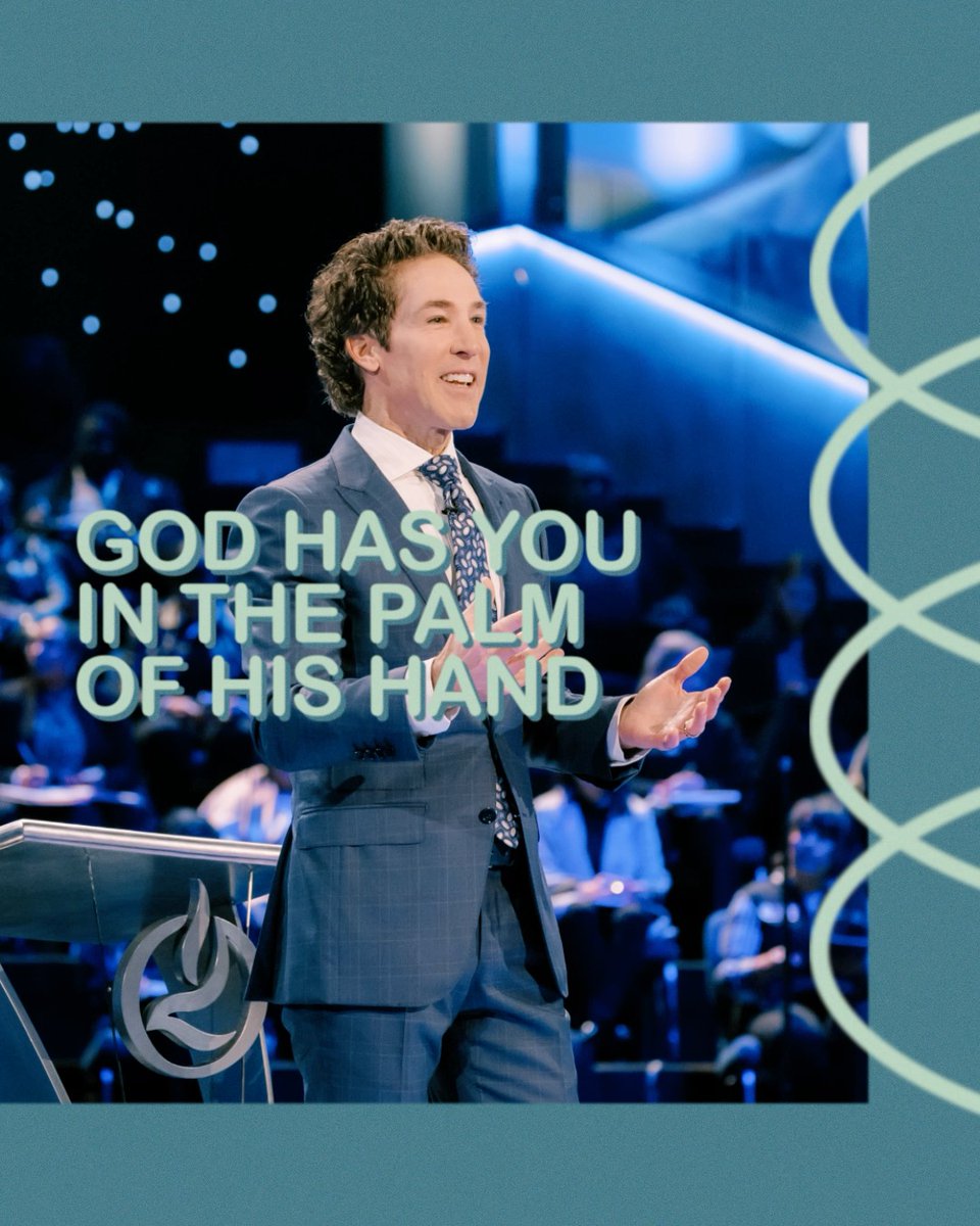 Declare, “The Lord is my Shepherd I shall not fear. No weapon formed against me will prosper." When you do that, you’ll have a peace and trust knowing that God has you in the palm of His hand. Listen to this message from Joel! "Feed Your Faith":