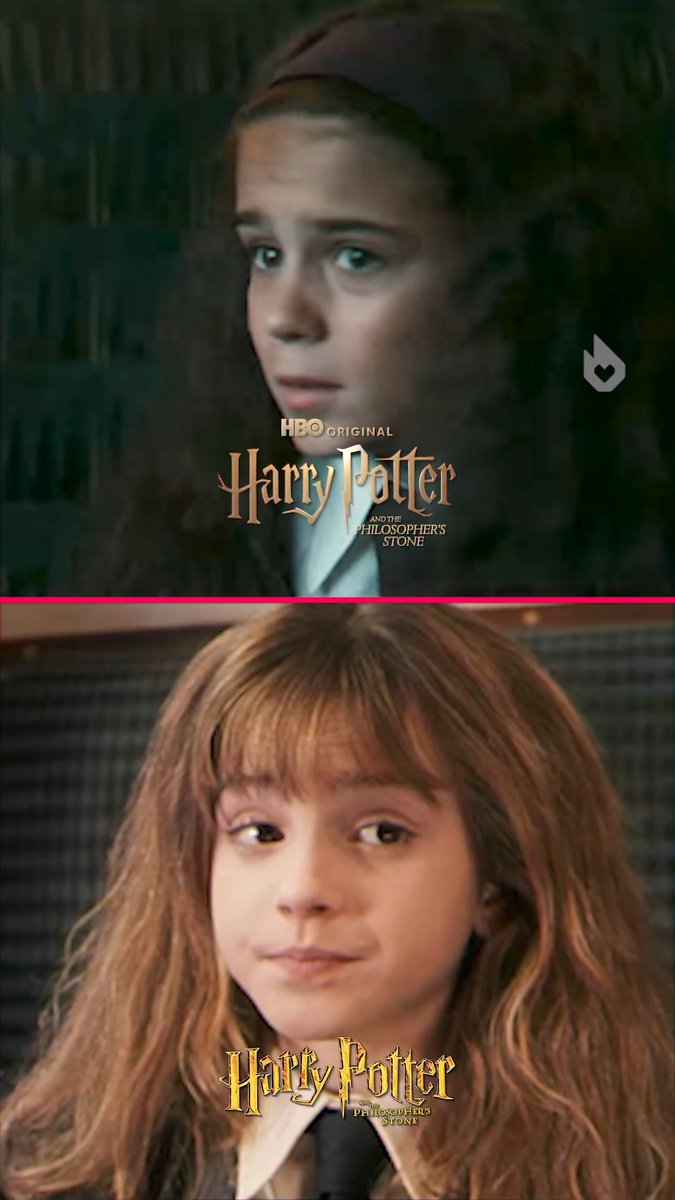 A 25-year comparison between the first Harry Potter movie and TV show 😱
