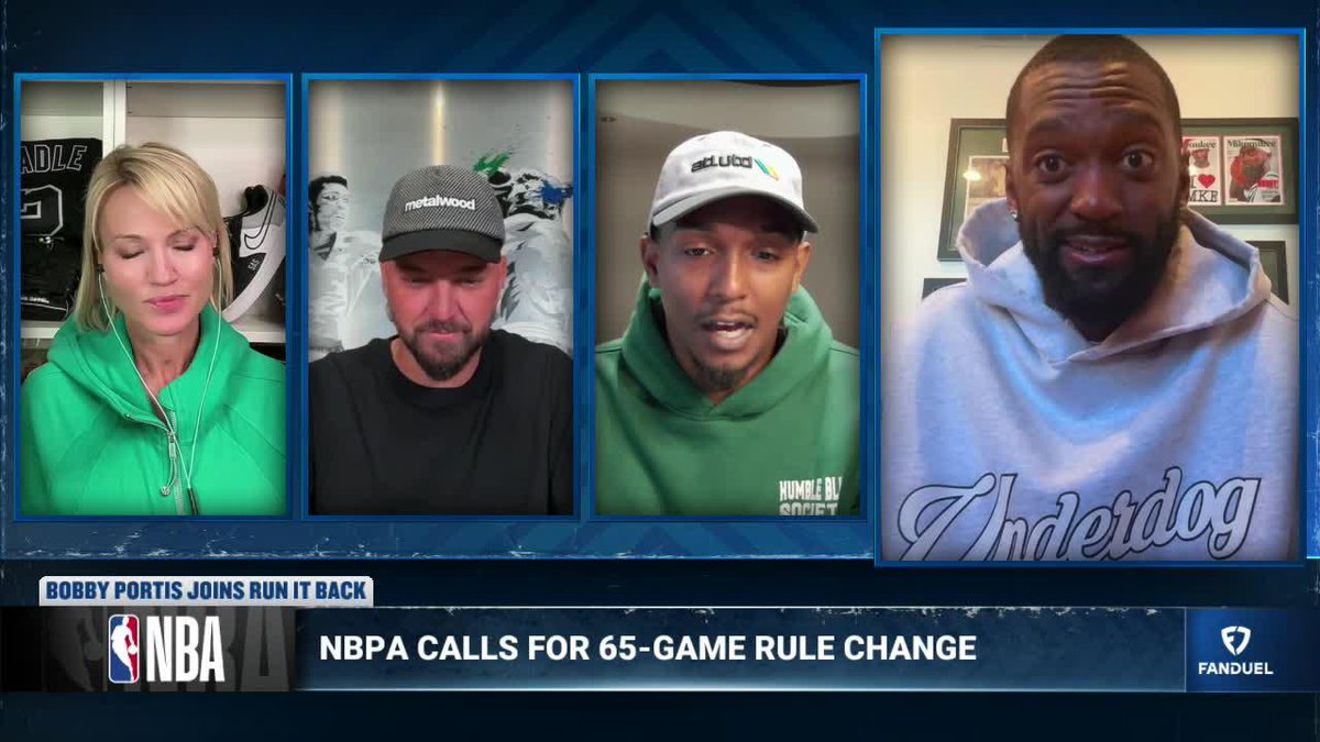 “Michael Jordan's the best pure scorer... In today's era: KD, SGA, Anthony Edwards are the top-3 guys when it comes to getting baskets.” — Bobby Portis on the purest scorers in NBA history (via Run It Back)