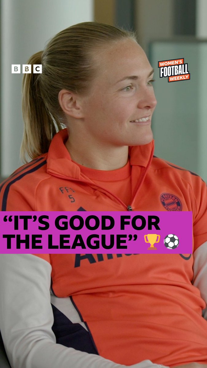 "No one can argue Manchester City don't deserve it" After years of Chelsea dominance, Magdalena Eriksson says seeing a different team lift the trophy is good for the #WSL 🏆 #BBCFootball #CFCW #MCWFC