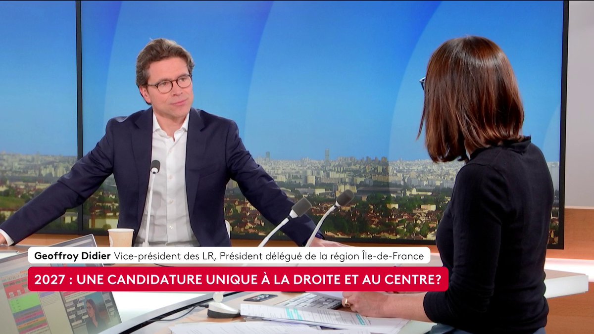 🔴 🗣️ Municipales à Paris : "Je n'ai pas soutenu Emmanuel Grégoire, mais je comprends pourquoi certains électeurs centristes se sont tournés vers lui, parce qu'il n'a pas pactisé avec le diable", considère le vice-président des LR Geoffroy Didier. #ToutEstPolitique #Canal16