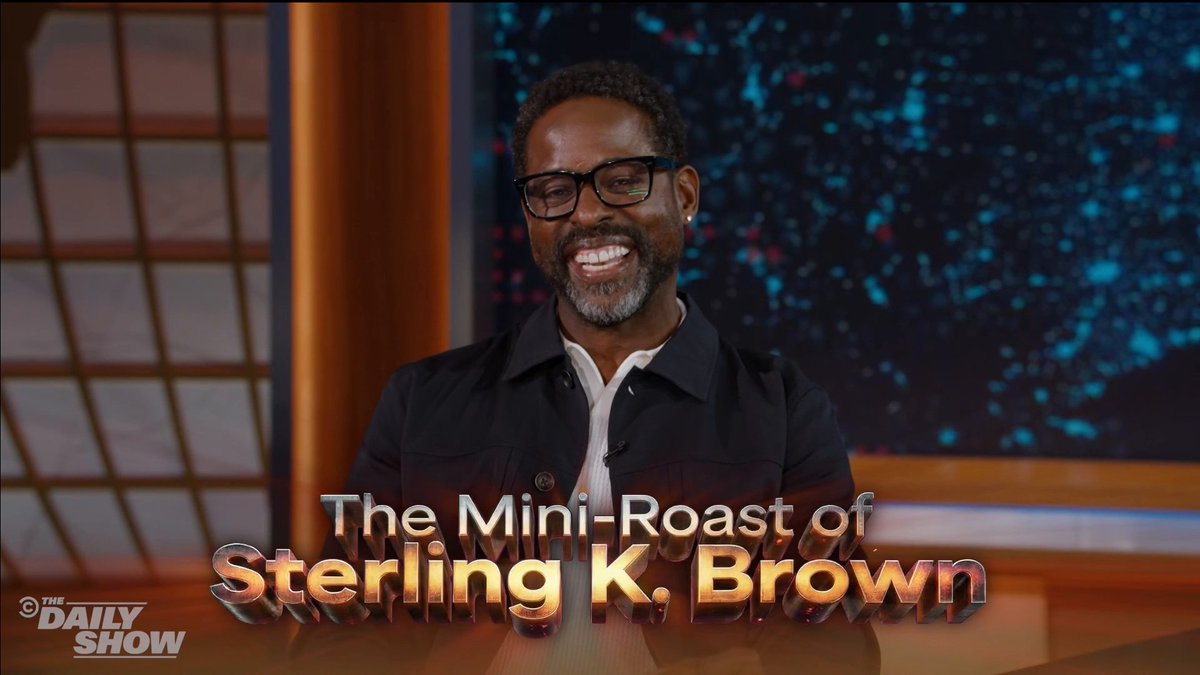 .Josh Johnson makes "Paradise" actor Sterling K Brown's dreams come true by giving him what he's always wanted: to be roasted