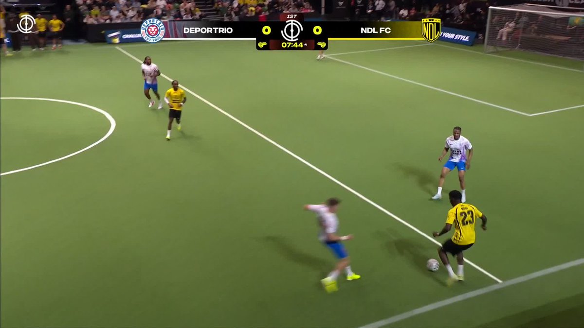 Isaac Modi produces a WONDERFUL bit of skill and scores to put NDL FC in front 😮💨