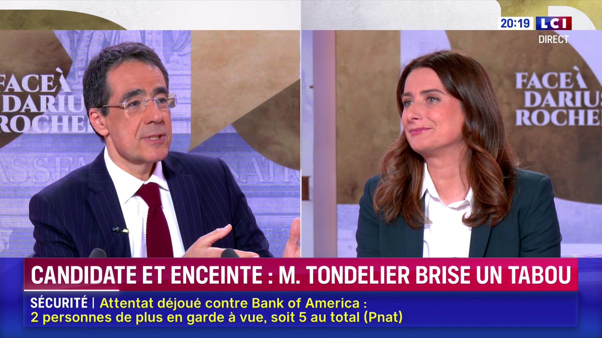 🔴 Marine Tondelier annonce être enceinte et révèle les difficultés et son combat pour avoir un enfant. 🗣️ "C'est un défi la campagne enceinte, je l'ai fait pendant toute la campagne des municipales en ne pouvant en parler à personne" : Marine Tondelier 📺 Darius Rochebin