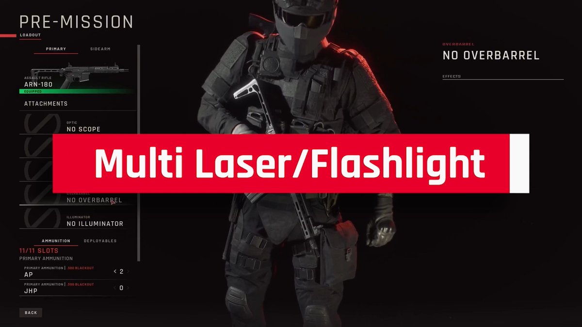 The switch from flashlight to laser sights 😗 🤌