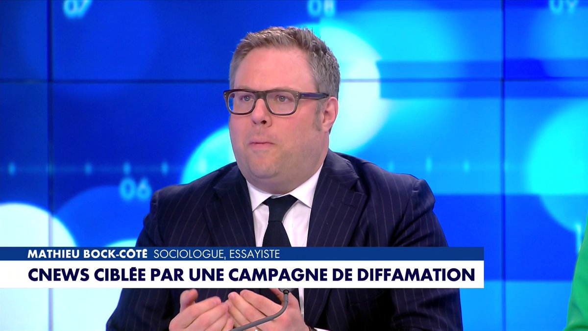 «CNEWS ciblée par une campagne de diffamation» : l'édito de Mathieu Bock-Côté (Partie 1) dans #Facealinfo