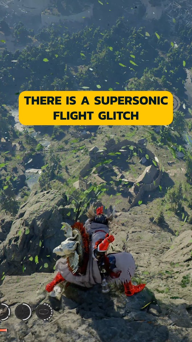 Did you know about this supersonic flight glitch in Crimson Desert? 🪽