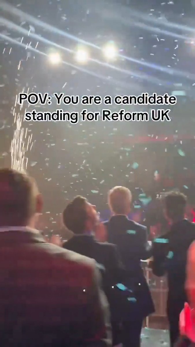 POV: You are a candidate standing for Reform UK.