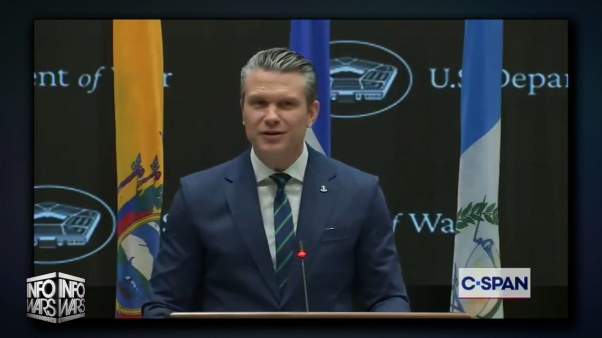 VIDEO: War Sec. Pete Hegseth Lays Out President Trump's "Greater North America... From Greenland To The Panama Canal & Its Surrounding Countries" This New Proposed Security Perimeter Mirrors The Globalists' 1974 Club Of Rome Plan For Dividing The Planet Into 10 Super States/Regions For Their New World Order! 🔴WATCH THE LIVE ALEX JONES SHOW NOW: