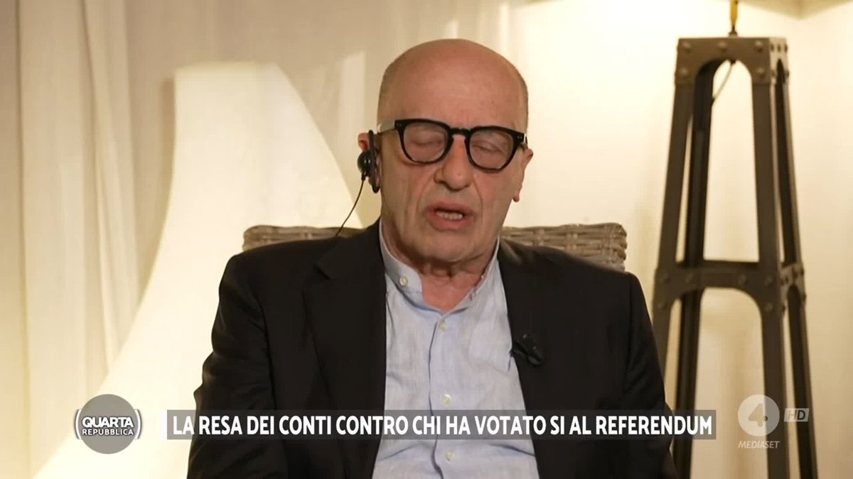 "In realtà questi partigiani con la brioche hanno salvato non la Costituzione ma il Sistema Palamara. Penso che alla prima occasione anche a me la faranno pagare" #Sallusti #quartarepubblica
