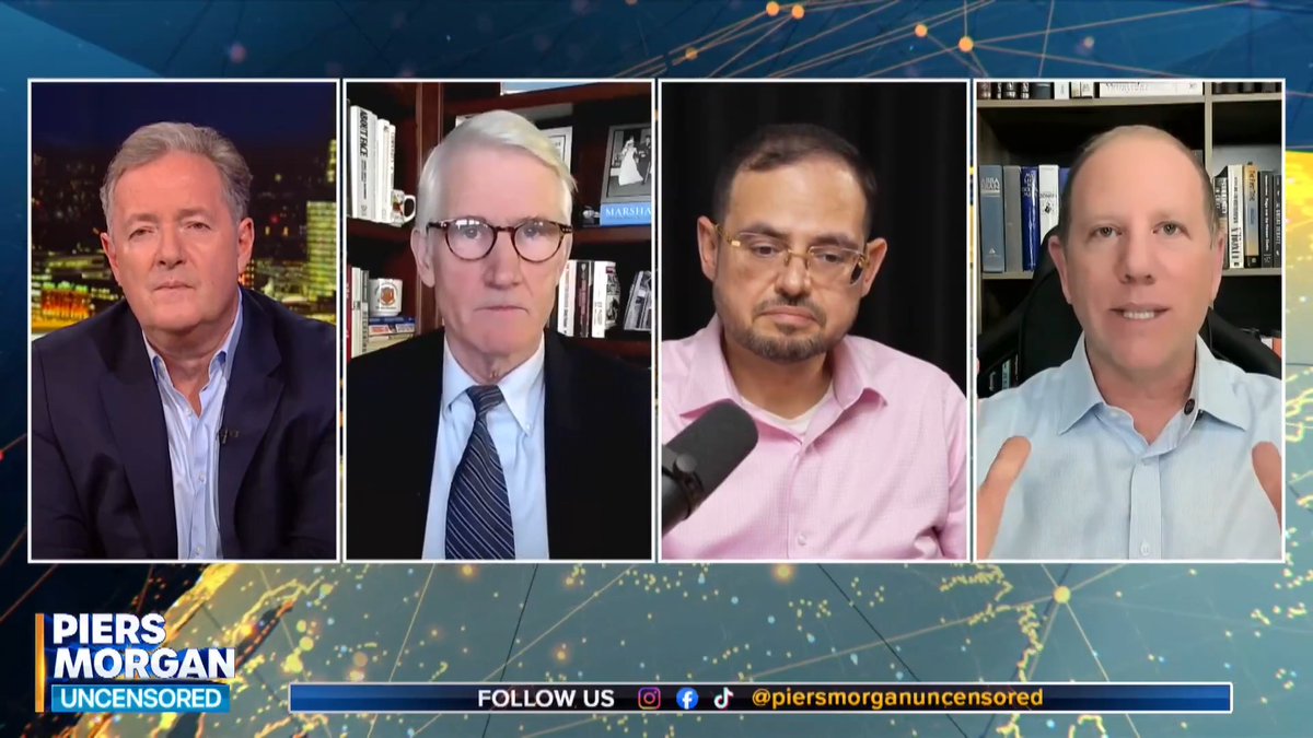 'Are we going to stand up against oppression? We have a chance at changing a paradigm...' IDF spokesman Doron Spielman says now is Trump's chance to 'stand up to evil' in Iran. Watch more👇 📺 Piers Morgan | Doron Spielman