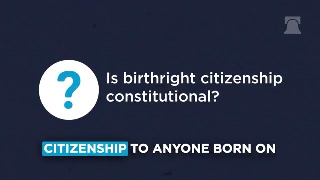 The 14th Amendment to the U.S. Constitution was neither written nor intended to grant citizenship to every child born in the United States.