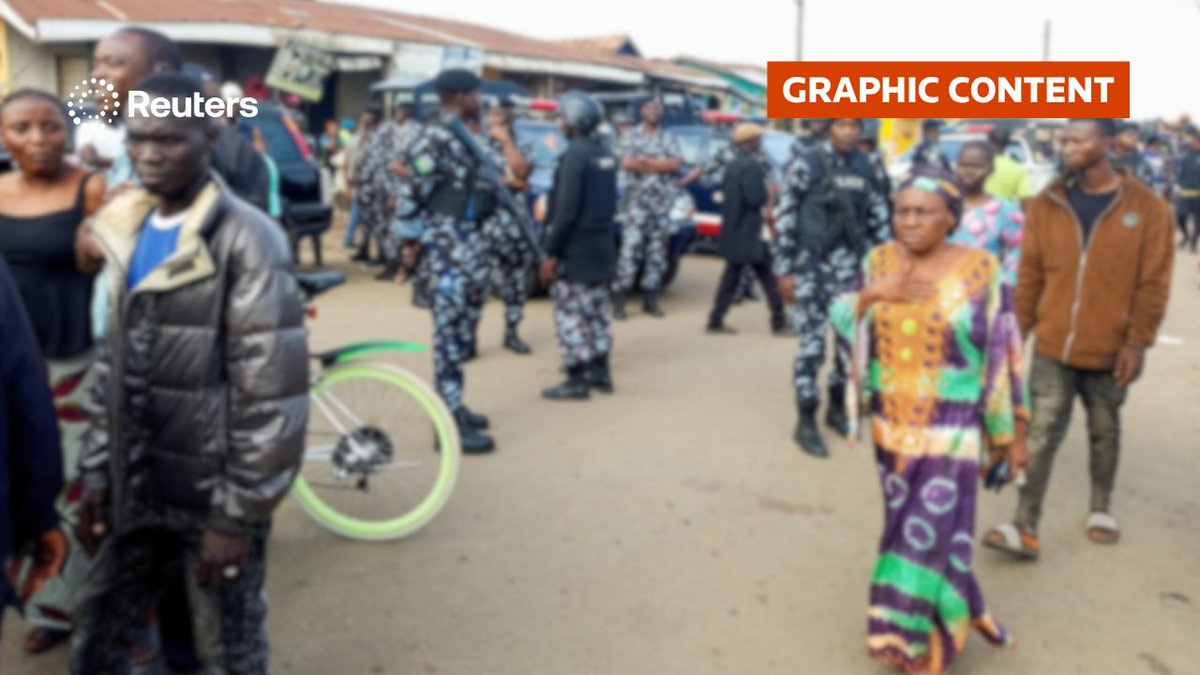 GRAPHIC WARNING: Gunmen attacked a university community in Nigeria's central Plateau state, killing at least 30 people, residents and local officials said, the latest bloodshed in a region scarred by deadly farmer-herder conflicts