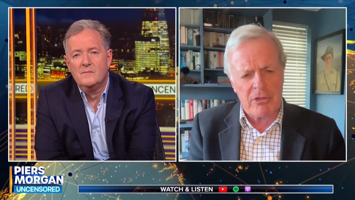 "Donald Trump has pretty much single-handedly torpedoed NATO as an alliance... Ex-NATO commander General Sir Richard Shirreff: "Europe needs to step up to the mark." Watch more👇 📺 Piers Morgan