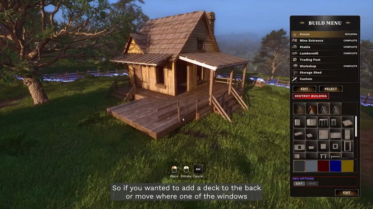 Building in California Former World of Warcraft director Jeff Kaplan has revealed what it’s like to build a ranch in his upcoming survival game.