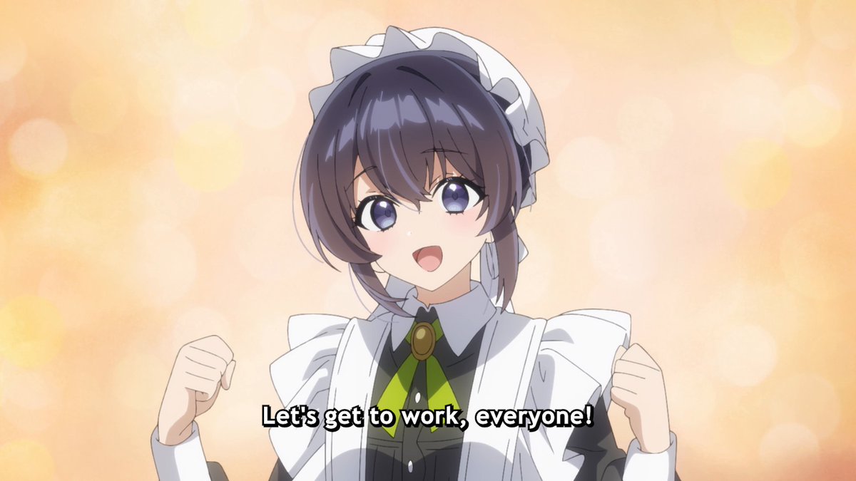 A real maid is an all-works maid who does it all! 🥰 Heroine? Saint? No, I'm an All-Works Maid (And Proud of It)! is coming soon to Crunchyroll 💕