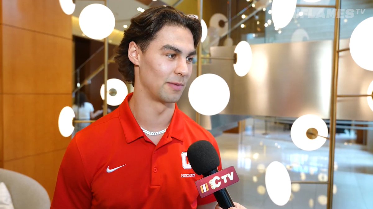 "It's tough to put to words how much this really means to me." Jonathan Castagna checked in with #Flames TV to talk about signing his entry-level deal!