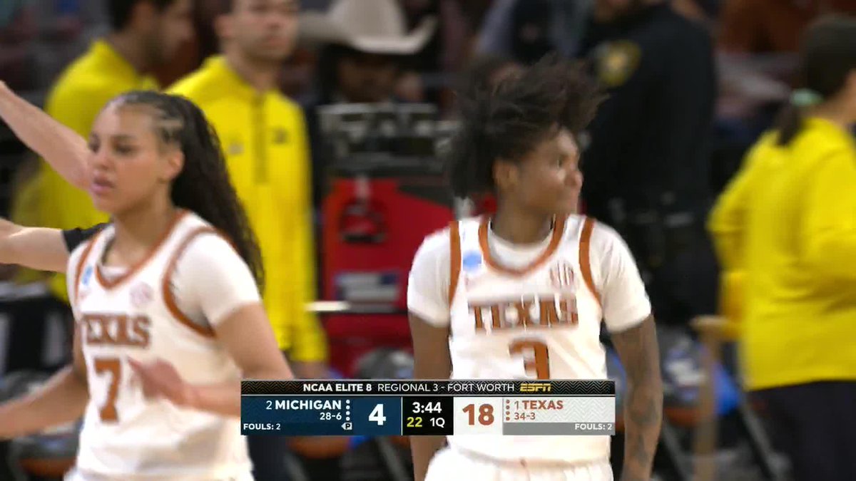 TEXAS DOMINATES THE FIRST QUARTER 😤 Watch Michigan-Texas on ESPN and the ESPN App 🔥