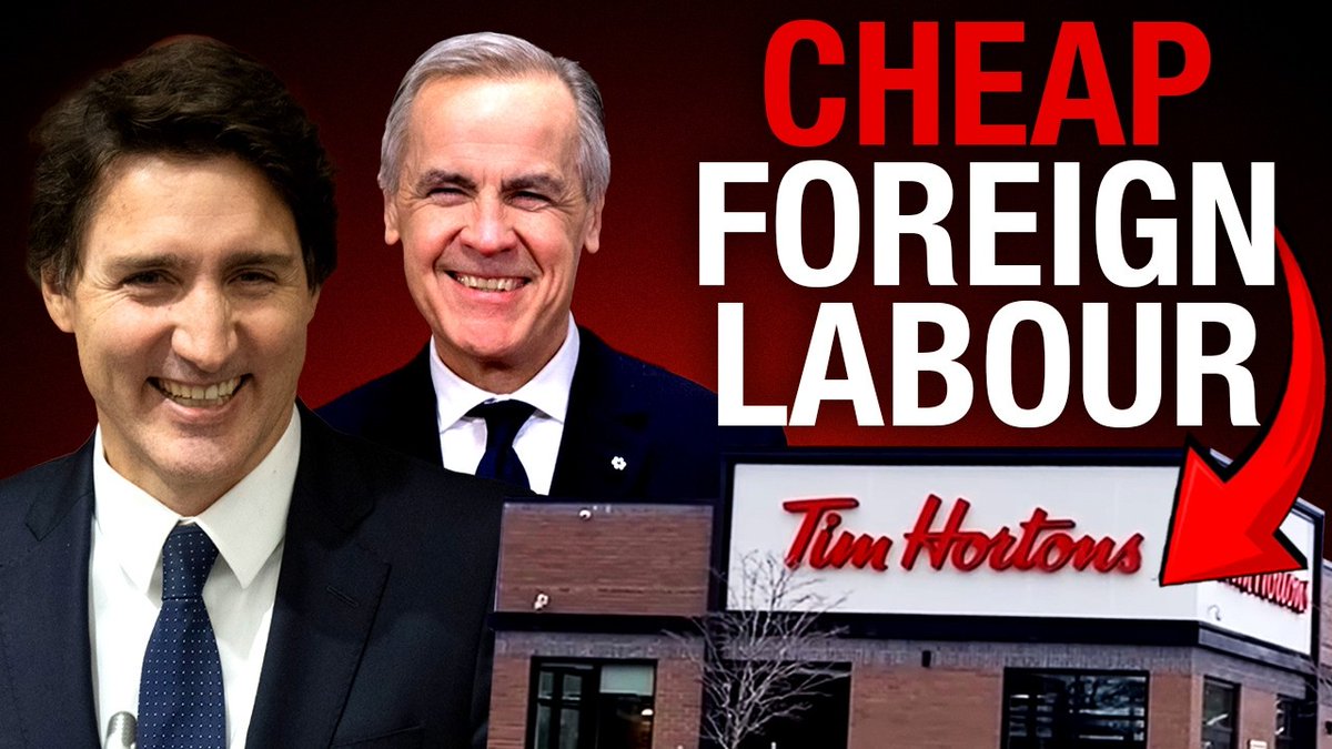 Tim Hortons lobbied to replace Canadian workers — now it’s time to replace them Tim Hortons says they can’t find workers. Meanwhile, Canadian kids can’t find jobs, and instead of fixing that, Tim Hortons went to Ottawa asking for permission to replace them. In a May 27, 2024, lobbying letter to then immigration minister Marc Miller, Tim Hortons admits: “without international workers and international students... business would struggle immensely.” Then comes the ask: raise the Temporary Foreign Worker cap from 20% to 30%. That’s nearly one in three workers not being Canadian — but they didn’t stop there. The company also pushed for a dedicated food service immigration stream with a pathway to permanent residency, locking in a permanent replacement workforce. At the same time, they want international students working up to 30 hours a week — hours that used to belong to Canadian teenagers trying to get their first job. And here’s the most infuriating part: Tim Hortons openly admits these jobs matter. They say these jobs help “develop a wide range of skills and build promising careers” and serve as “a stepping stone to integrate into our country.” Exactly. That’s why those jobs used to go to Canadian kids. Instead, youth unemployment is climbing, with nearly one in five young Canadians struggling to find work. Entry-level jobs, the first rung on the ladder, are disappearing. Strip away the corporate language and it’s simple: lower wages, replace local workers, and lock in a dependent labour pool. No jobs for our kids? No money from us. It’s time for a boycott. REPORT by Sheila Gunn Reid: