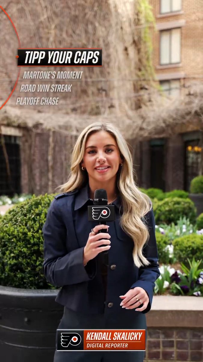 Brought in some extra muscle as the playoff push continues. #LetsGoFlyers | Kendall Skalicky