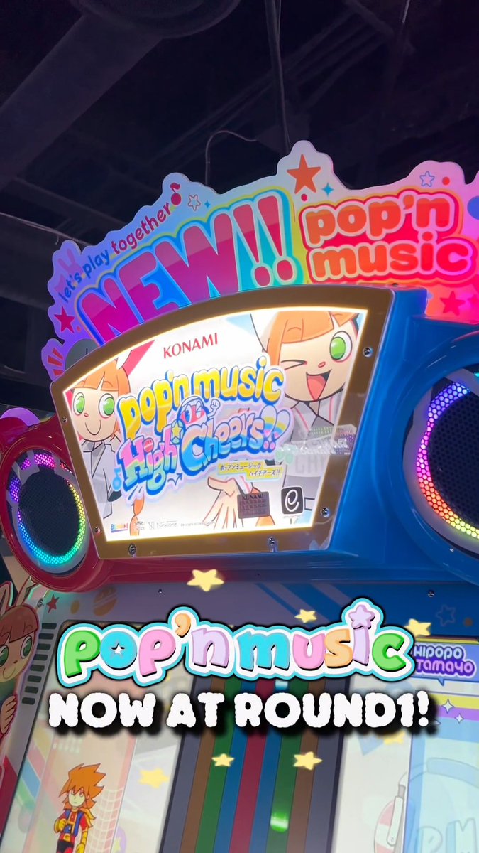 Jump into the NEW pop’n music High Cheers!!, where rhythm meets reflex. 🎶 Make sure to check availability with your local Round1 so you don’t miss out! 👉 Comment below: Are you more 🎯 Perfect Combo or 😂 Just Vibing? Click the link for more details! #Round1USA #round1 #arcade #arcadegames #popnmusic #rhythmgame