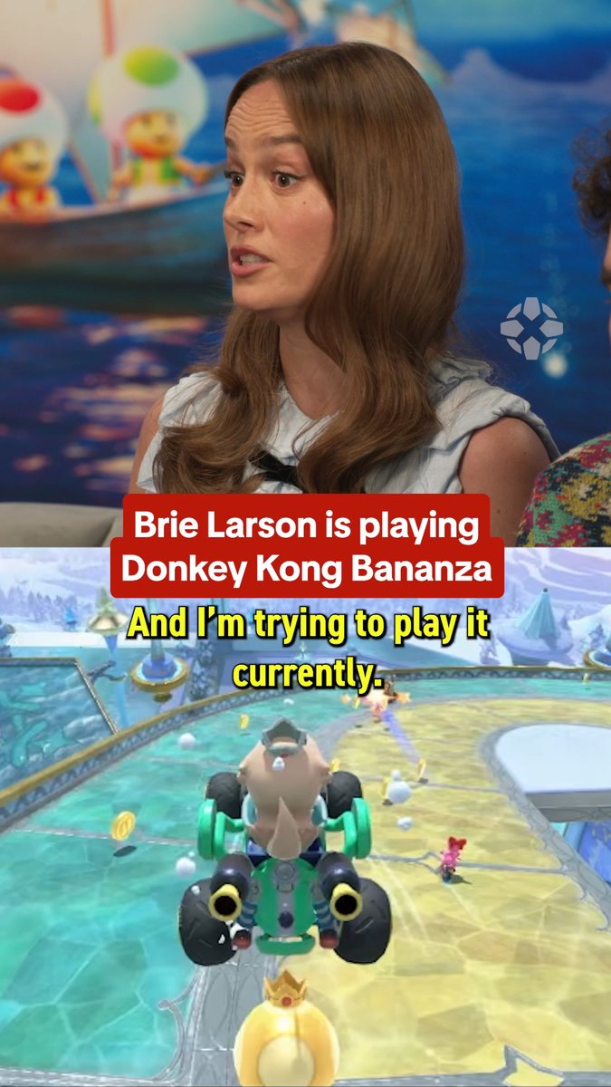 Super Mario Galaxy's Brie Larson is a true Nintendo fan: