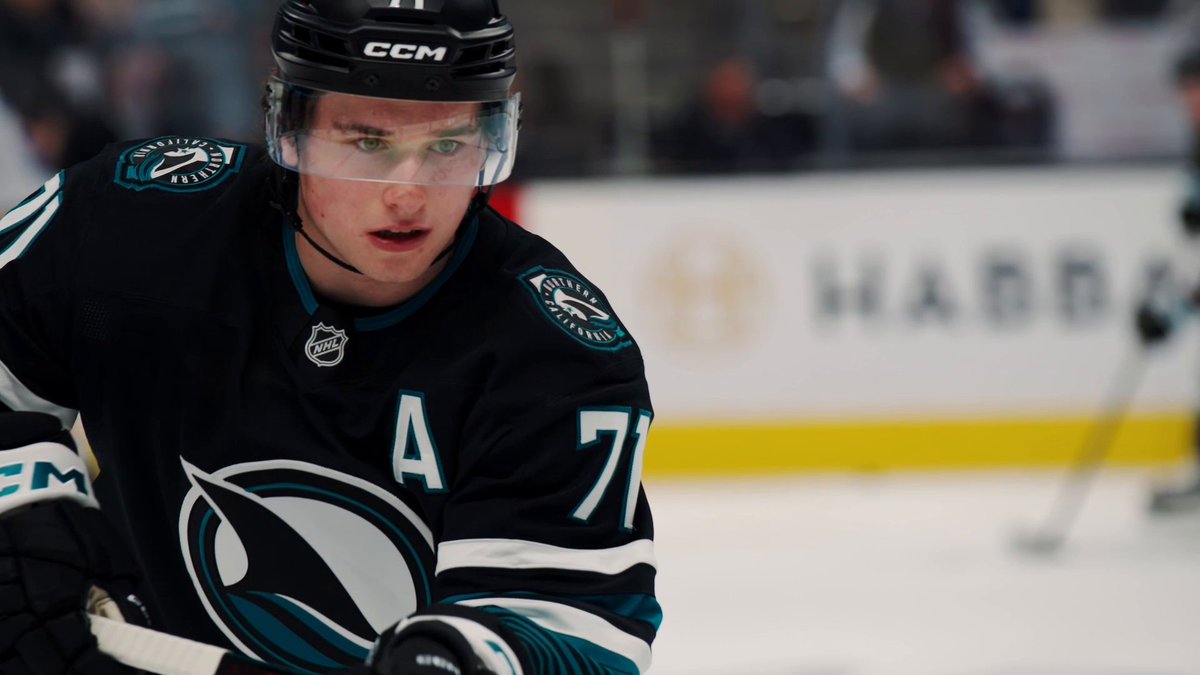 The San Jose Sharks are rockin' their alternates tonight 🦈