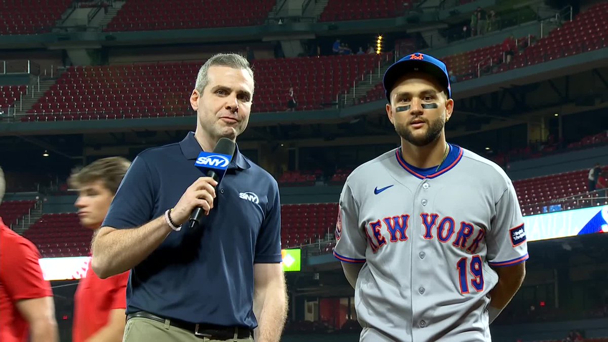 "Better, but more work to do" Bo Bichette joins Steve Gelbs to discuss his approach at the plate and his defense at third base in the Mets win over the Cardinals, as well as his reflection on his postgame comments yesterday