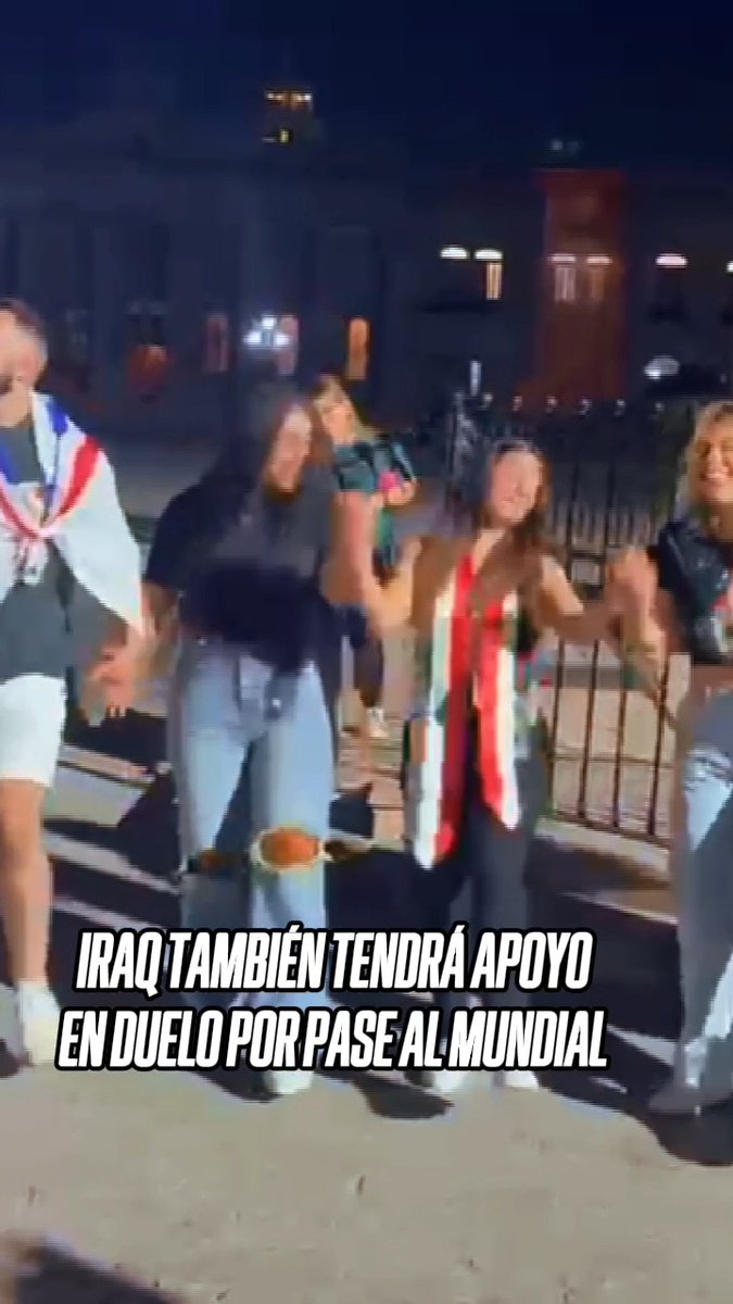 ¡TODO EL APOYO A SU SELECCIÓN! 🇮🇶 Afición de Iraq también se hizo presente en Monterrey para apoyar a su equipo en la búsqueda del boleto a la Copa del Mundo 👏🏻