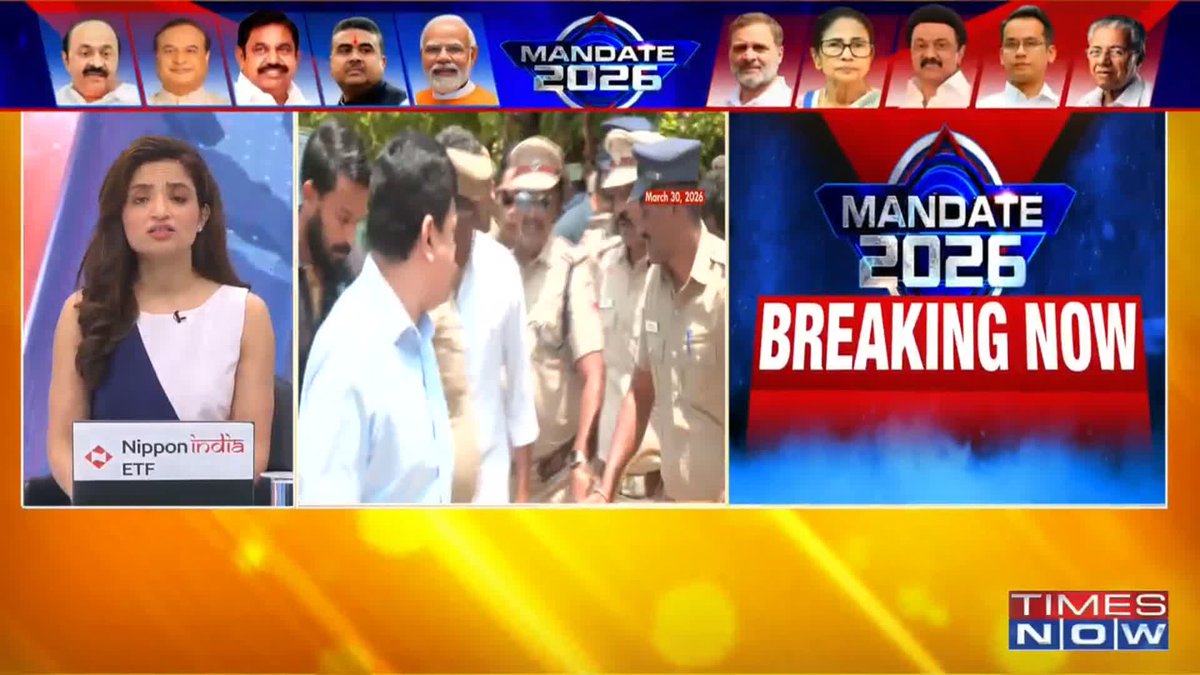 TVK flags security lapse in Vijay's convoy Big charges levelled by TVK: - Charge 1: 'No cops deployed for convoy' - Charge 2: 'No crowd control measures taken' - Charge 3: 'No SOPs followed, public safety at risk' Dharani Balasubramaniam &amp; Meenakshi Upreti with more details.